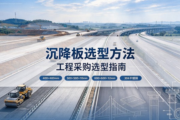 敖汉旗沉降板选择方法