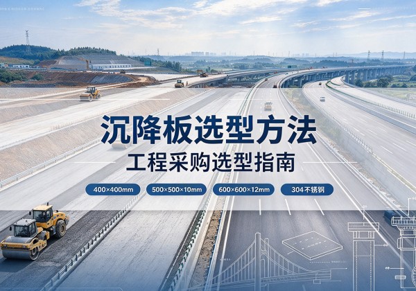 敖汉旗沉降板选择方法